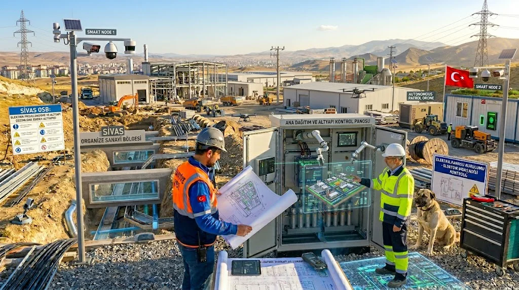 Sivas OSB'de Elektrik Projelendirme ve Altyapı Çözümleri